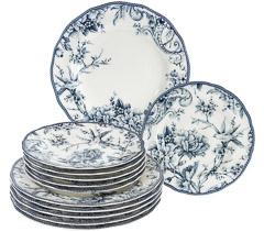 Aparelho jantar 12pc porcelana adelaide