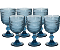 Taca 06pc blue paris 360ml