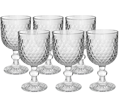 Taca 06pc clear viena 360ml