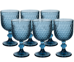 Taca 06pc blue viena 360ml