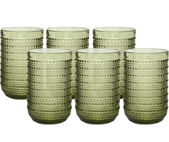 Copo 06pc alto green paris 430ml