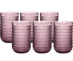 Copo 06pc alto purple paris 430ml