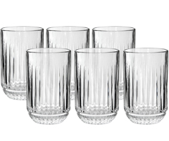 Copo 06pc alto clear london 430ml
