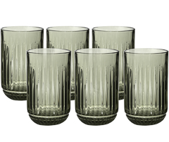Copo 06pc alto grey london 430ml