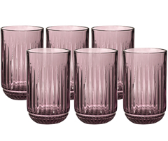 Copo 06pc alto purple london 430ml
