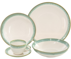 Aparelho jantar 20pc green alfa