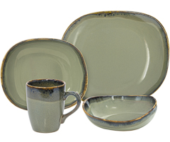 Aparelho jantar 16pc green izabela