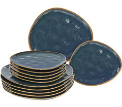 Aparelho jantar 12pc trior green