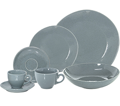 Aparelho jantar 42pc soho petroleum