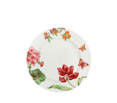 Prato sobremesa eden pink 21,5cm