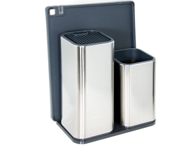 Porta utensilio 03pc aco inoxidavel
