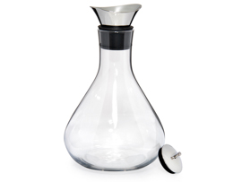 Decanter com tampa oval vidro 1800ml