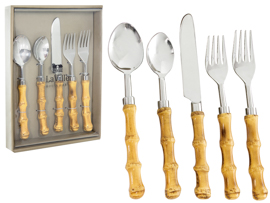 Talher 05pc bambu