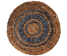 Jogo americano brown/black 38cm