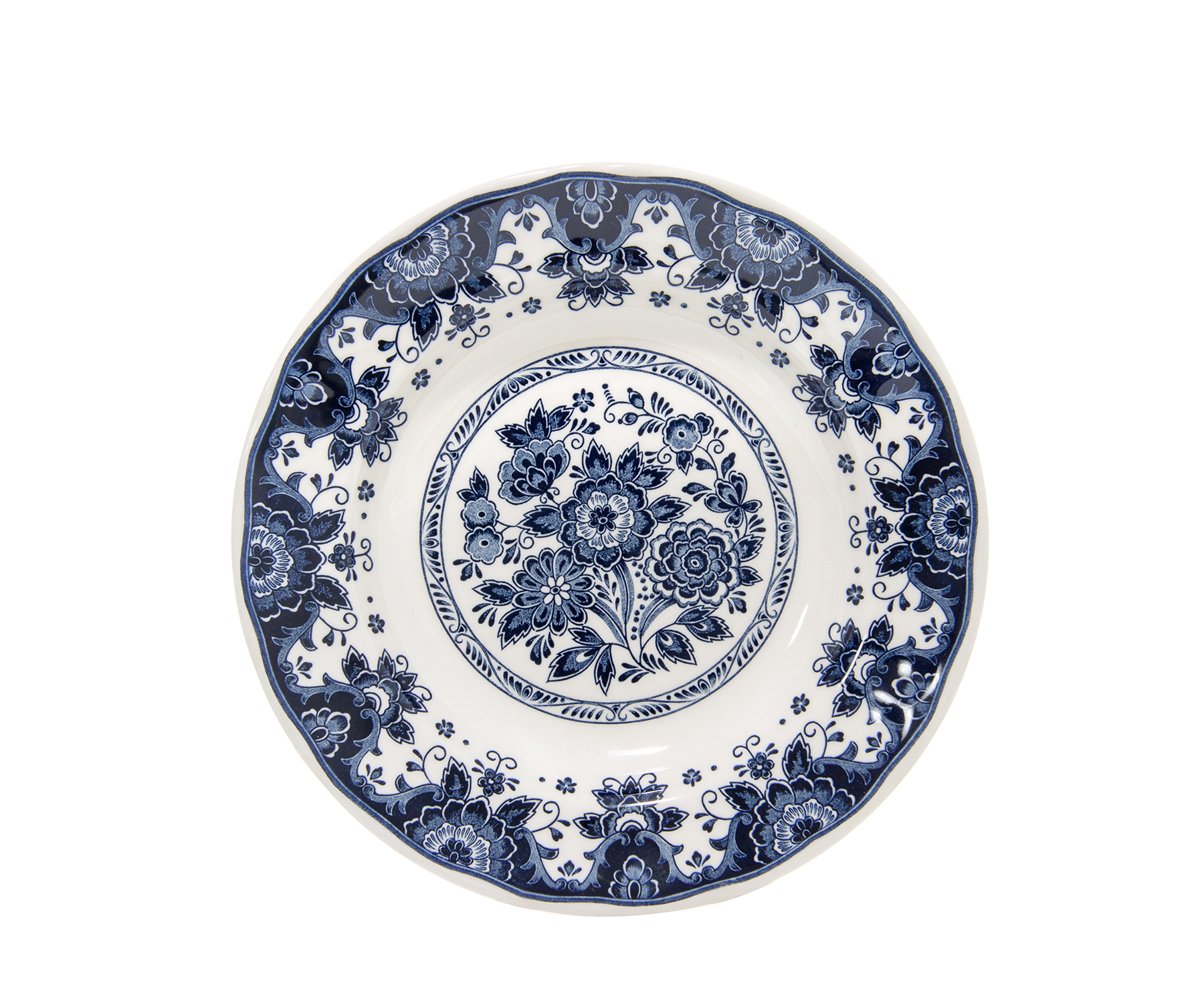 Prato fundo juliana blue 23cm