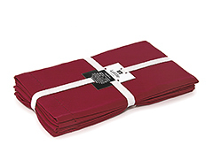 Guardanapo 04pc 100% algodao red 50x50cm