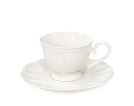 Xicara cha c/ pires retro ritz 200ml