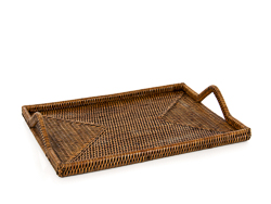 Bandeja rattan tailandia 33x24cm