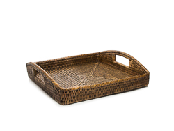 Bandeja rattan tailandia 34x34x5cm