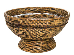 Fruteira rattan tailandia 35x20cm