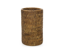 Porta garrafa rattan tailandia 12x20cm