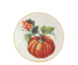 Prato sobremesa  pumpkin 23cm