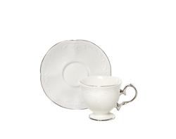 Xicara cafe c/ pires platinum noble