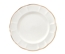 Prato raso ritz gold 27cm