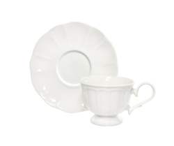 Xicara cha c/ pires retro ritz 200ml
