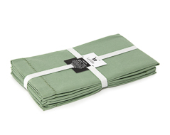 Guardanapo 04pc 100% algodao light green 50x50cm
