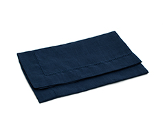 Guardanapo 100% linho 45x45 navy blue