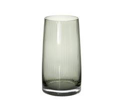 Copo alto stripe grey 470ml
