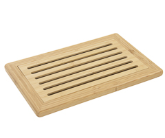 Tabua de pao em bambu 38x25x2cm