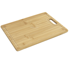 Tabua de corte em bambu 40x30x1,5cm