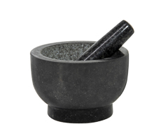 Pilao granito preto 15x10cm