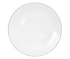 Prato raso 27cm soho platino