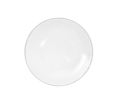 Prato sobremesa 21cm soho platino