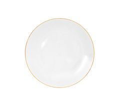 Prato sobremesa 21cm soho ouro