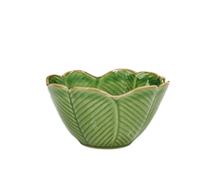 Bowl folha lotus 16x9cm