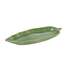Petisqueira folha aloe 35cm
