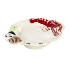 Bowl lobster 28,5x24x6cm