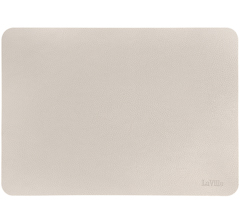 Jogo americano de couro retangular 46x33 natural