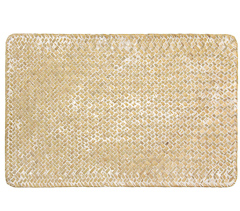 Jogo americano natura 45x30cm - fibra natural