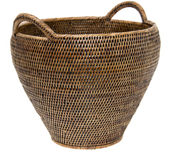 Cesta em rattan tailandia 42x38cm