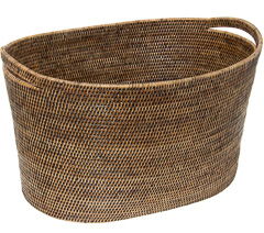 Cesta extra grande em rattan tailandia 68x45x 35/37/39