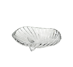 Bowl folha eco cristal 25x24,4x5,7cm
