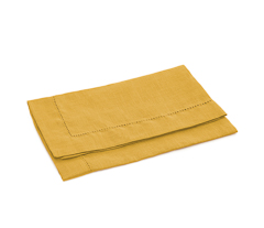 Guardanapo 100% linho 50x450cm acafrao