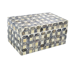 Caixa mosaico 25x15xh12cm