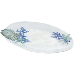 Travessa oval starfish 43x30,5cm