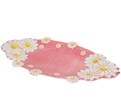 Travessa oval sunflower 54x29cm